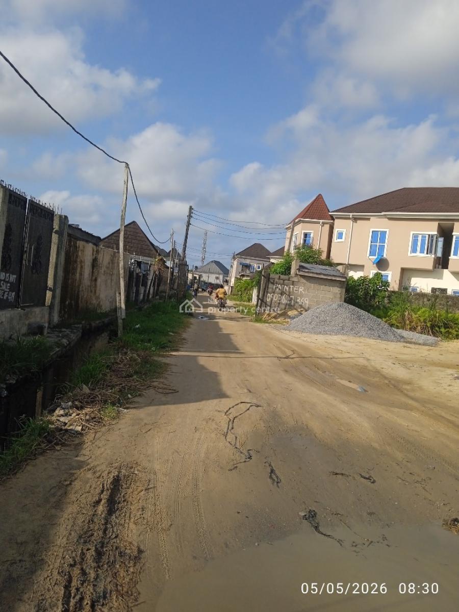 Two Plots of Land, Behind Local Government Secretariat , Opposite Market, Sangotedo, Ajah, Lagos, Mixed-use Land for Sale