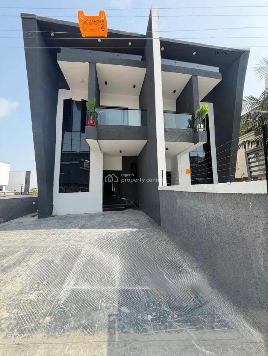 4 Bedroom Semi Detached Duplex with Bq, Sangotedo, Ajah, Lagos, Semi-detached Duplex for Sale