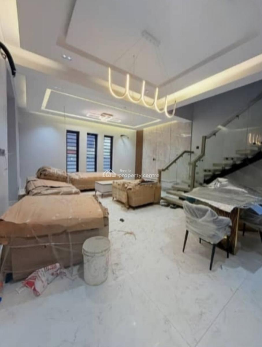 Newly Built 4 Bedroom Terrace Duplex with Bq, Opebi, Ikeja, Lagos, Terraced Duplex for Sale