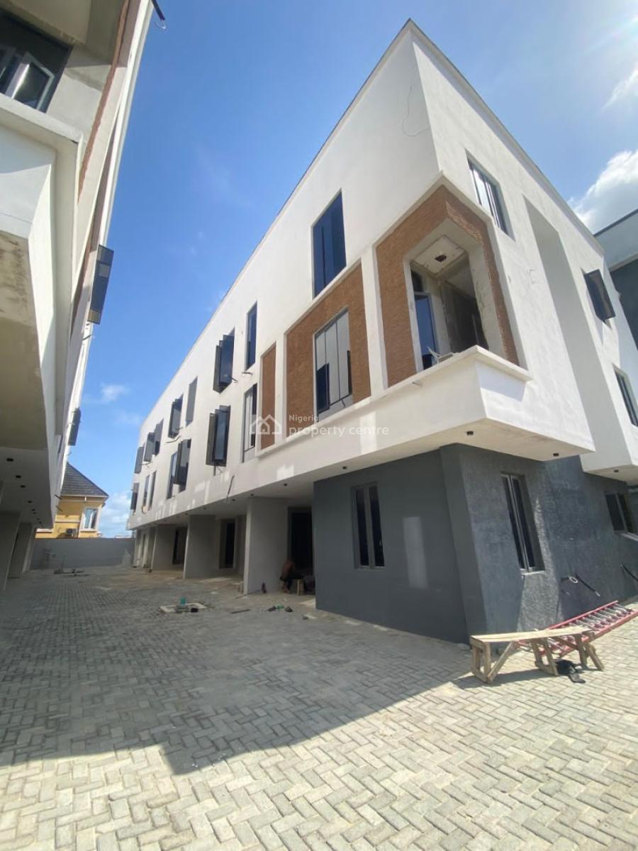 Exquisite 4bedroom Terrace Duplex in a Secure Estate, Ikate, Lekki, Lagos, Terraced Duplex for Sale