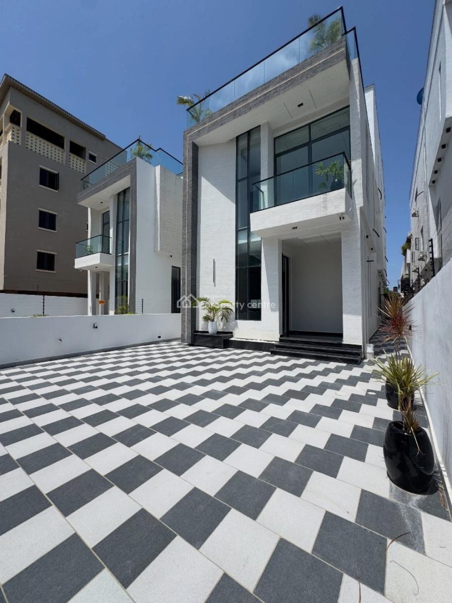 Massive 5 Bedroom Detached Duplex with Pool and Open Roof, Well Built Duplex Located in a Secured Estate, Osapa, Lekki, Lagos, Detached Duplex for Sale