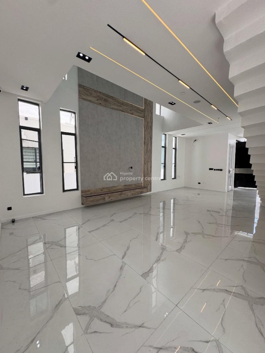 Massive 5 Bedroom Detached Duplex with Pool and Open Roof, Well Built Duplex Located in a Secured Estate, Osapa, Lekki, Lagos, Detached Duplex for Sale