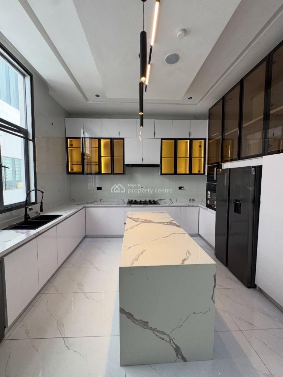 Massive 5 Bedroom Detached Duplex with Pool and Open Roof, Well Built Duplex Located in a Secured Estate, Osapa, Lekki, Lagos, Detached Duplex for Sale