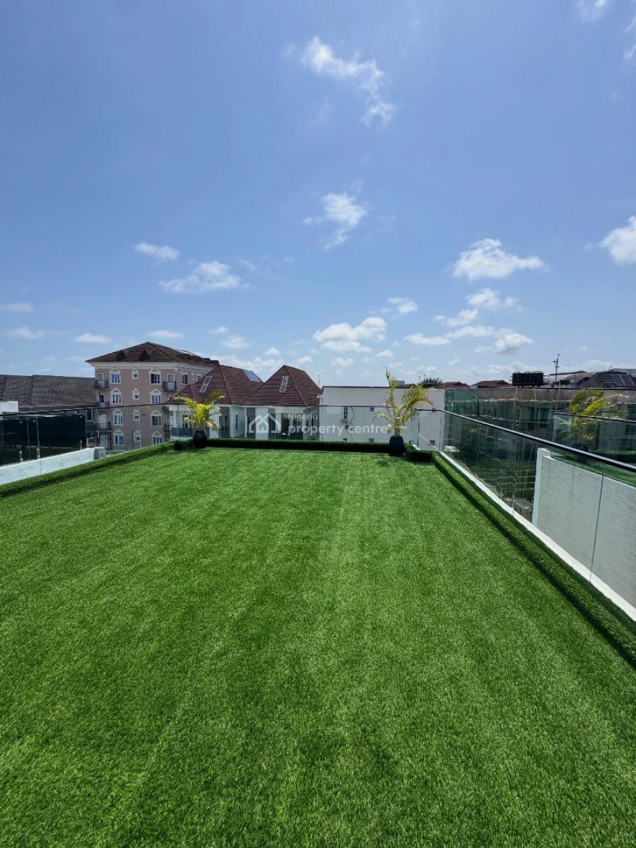 Massive 5 Bedroom Detached Duplex with Pool and Open Roof, Well Built Duplex Located in a Secured Estate, Osapa, Lekki, Lagos, Detached Duplex for Sale