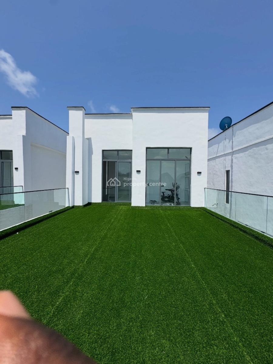 Massive 5 Bedroom Detached Duplex with Pool and Open Roof, Well Built Duplex Located in a Secured Estate, Osapa, Lekki, Lagos, Detached Duplex for Sale