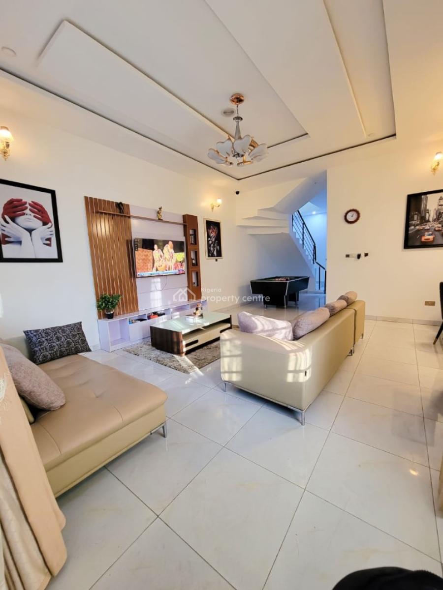 Fully Furnished 4 Bedroom Duplex, Ikota, Lekki, Lagos, Semi-detached Duplex for Rent