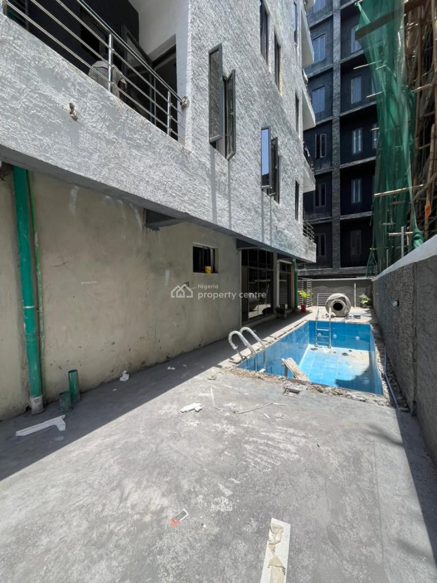 Fully Serviced 2 Bedroom Apartment with a Pool and Elevator, Ikate, Lekki, Lagos, Flat / Apartment for Sale