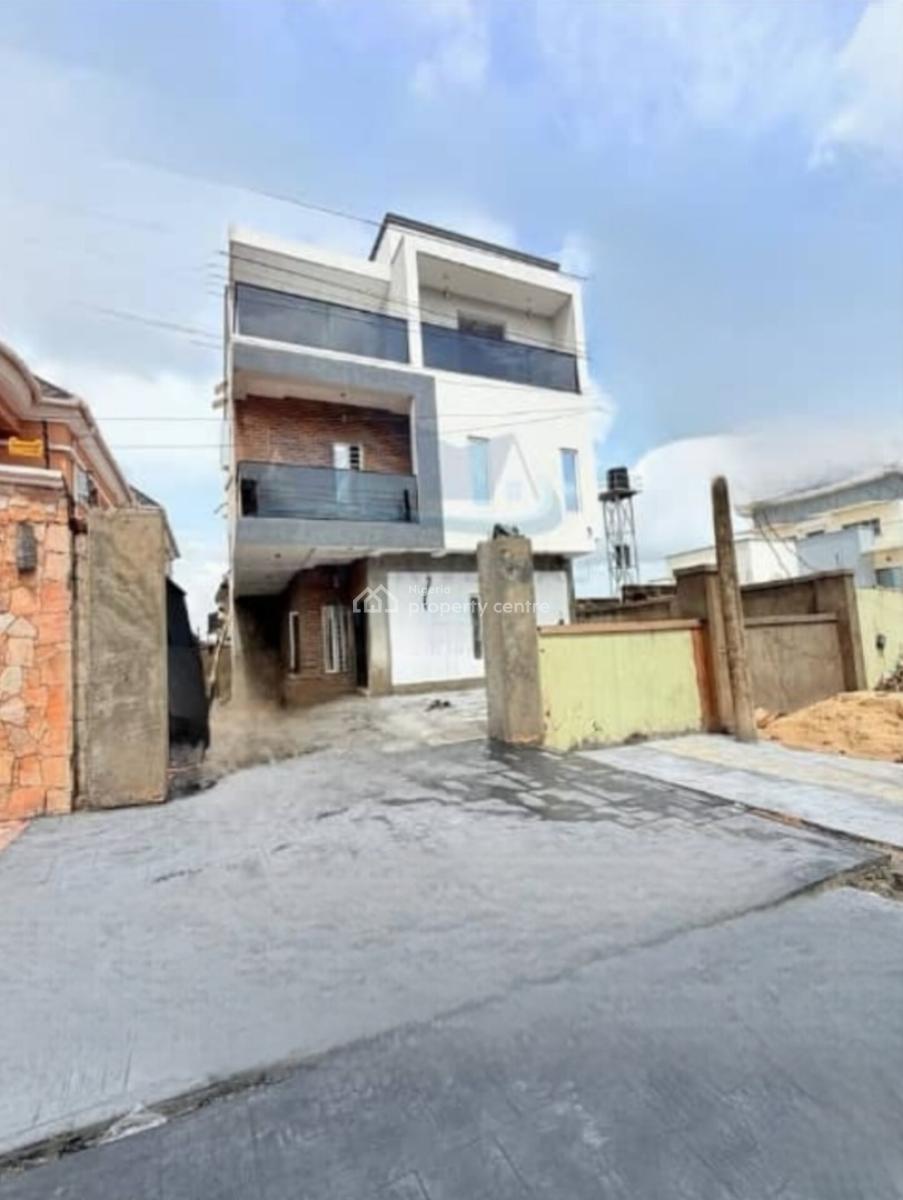 Newly Built 5 Bedroom Fully Duplex with Bq, Gra Phase 2, Magodo, Lagos, Terraced Duplex for Sale