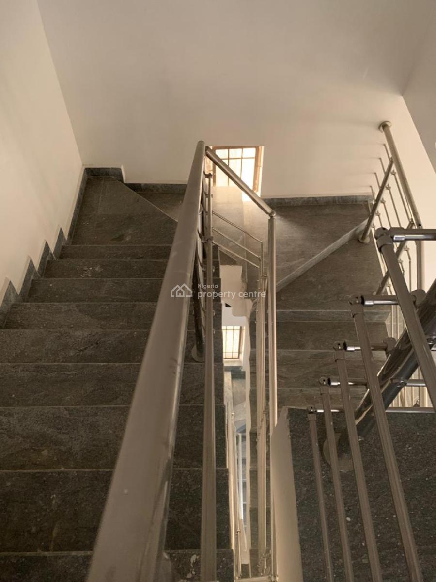 Newly Built Serviced 5 Bedroom Terrace Duplex with a Room Bq, Asokoro District, Abuja, Terraced Duplex for Rent