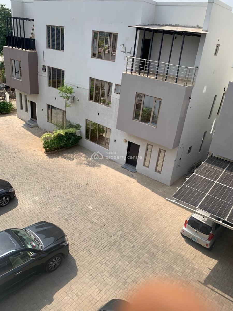 Newly Built Serviced 5 Bedroom Terrace Duplex with a Room Bq, Asokoro District, Abuja, Terraced Duplex for Rent
