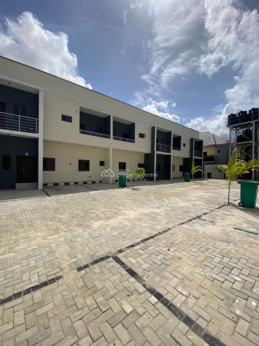 Bran New 4 Bedrooms Terrace Duplex with a Bq, Shoprite Sangotedo,lekki Ajah Lagos, Sangotedo, Ajah, Lagos, Terraced Duplex for Rent
