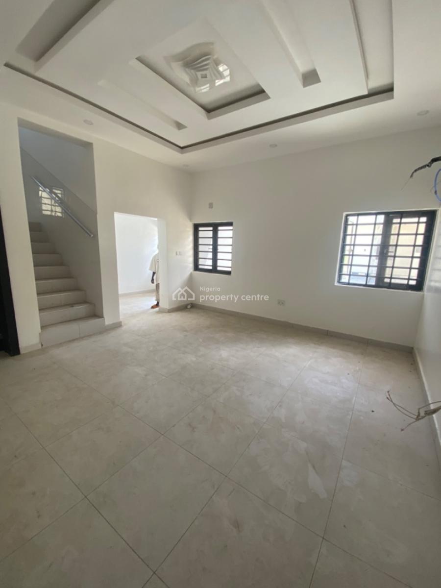 Bran New 4 Bedrooms Terrace Duplex with a Bq, Shoprite Sangotedo,lekki Ajah Lagos, Sangotedo, Ajah, Lagos, Terraced Duplex for Rent