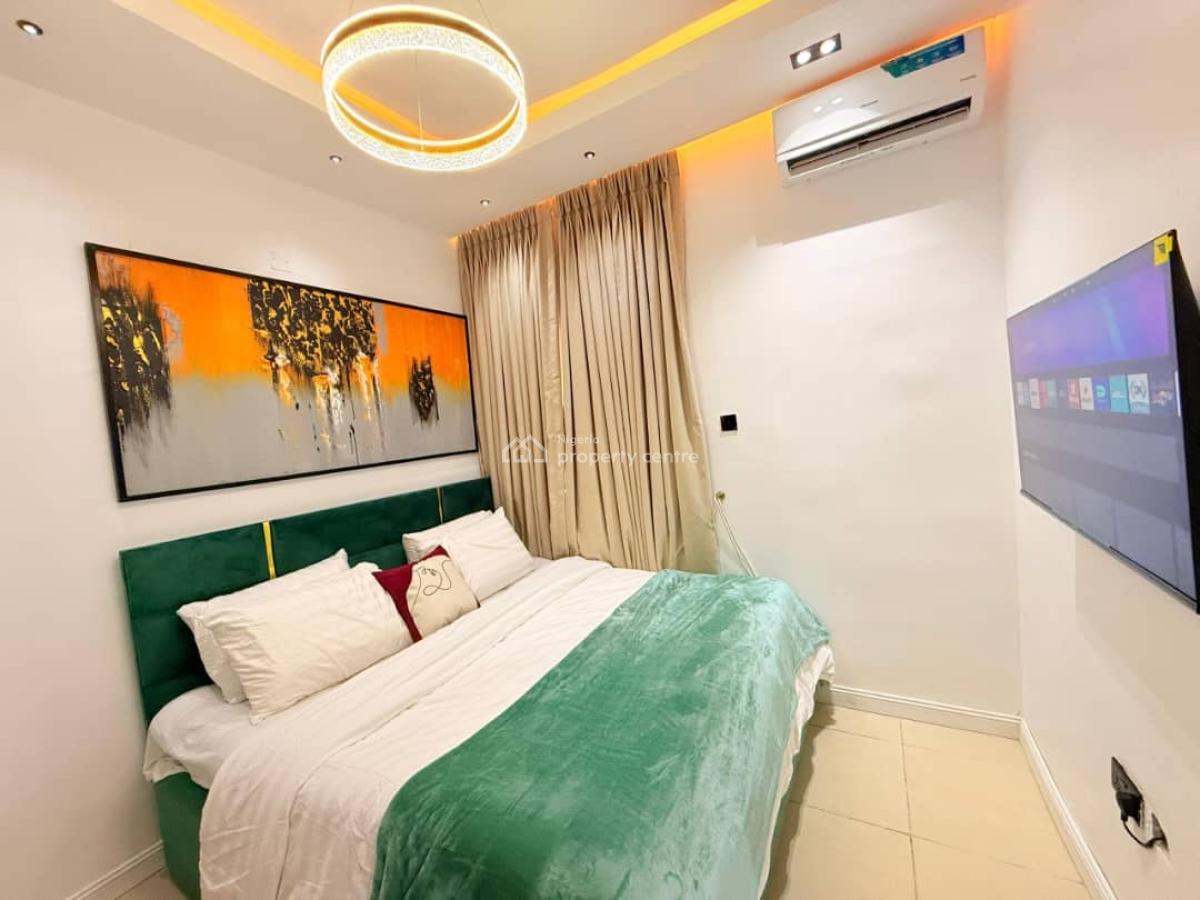 Luxury 1 Bedroom Apartment with Gym, Osapa London, Osapa, Lekki, Lagos, Flat / Apartment Short Let