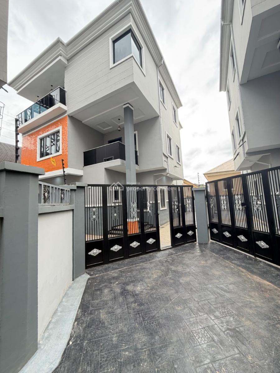 5 Bedrooms Fully Detached - Duplex House + Bq, Home Office Space, Gra Phase 2, Magodo, Lagos, Detached Duplex for Sale