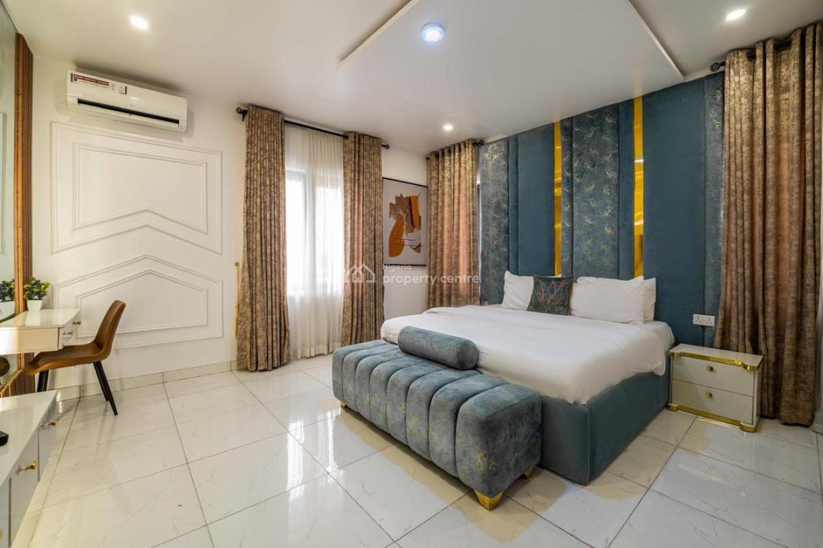 Luxury 2 Bedroom Apartment with Mini Wine Bar and Balconies, Ikate Lekki, Lekki, Lagos, Flat / Apartment Short Let