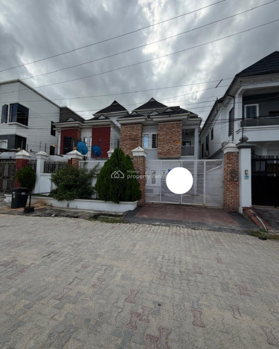 Furnished 5 Bedroom Fully Detached Duplex with Bq, Osapa, Lekki, Lagos, Detached Duplex for Rent