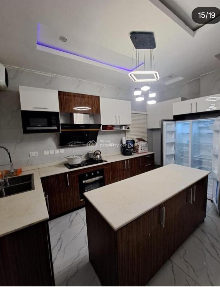 Furnished 5 Bedroom Fully Detached Duplex with Bq, Osapa, Lekki, Lagos, Detached Duplex for Rent
