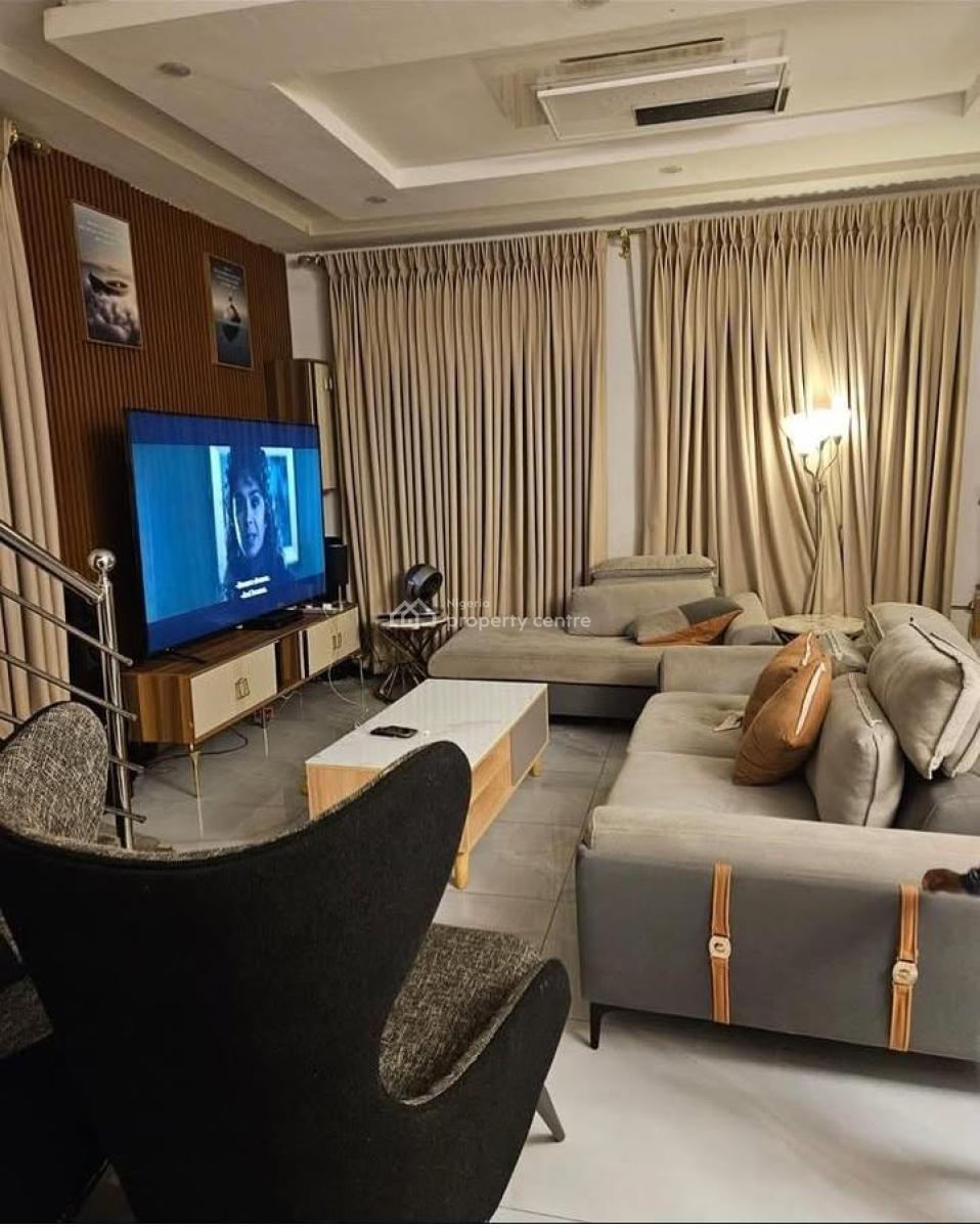 Furnished 5 Bedroom Fully Detached Duplex with Bq, Osapa, Lekki, Lagos, Detached Duplex for Rent