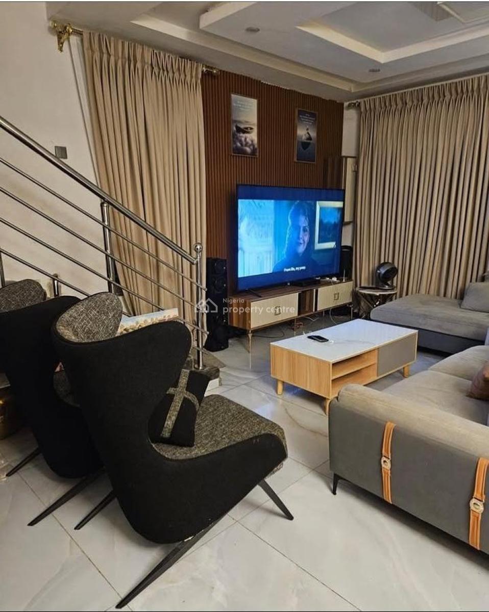 Furnished 5 Bedroom Fully Detached Duplex with Bq, Osapa, Lekki, Lagos, Detached Duplex for Rent