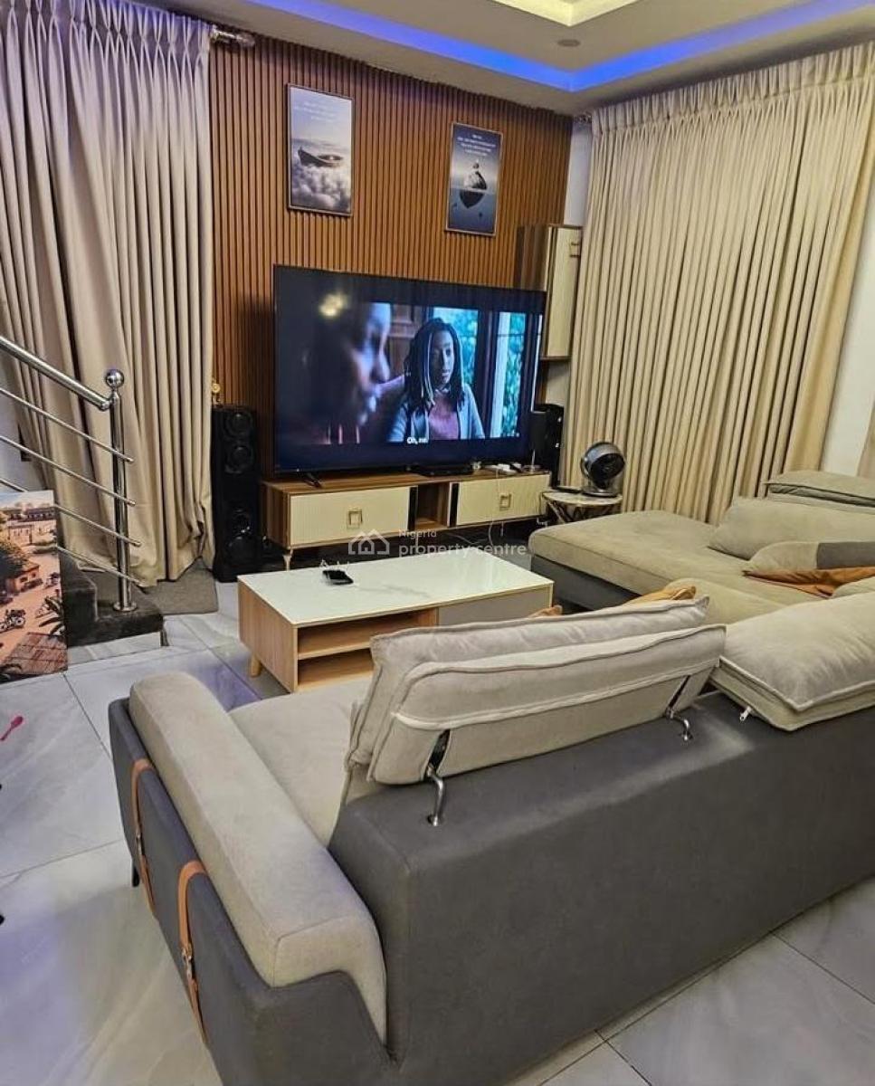 Furnished 5 Bedroom Fully Detached Duplex with Bq, Osapa, Lekki, Lagos, Detached Duplex for Rent