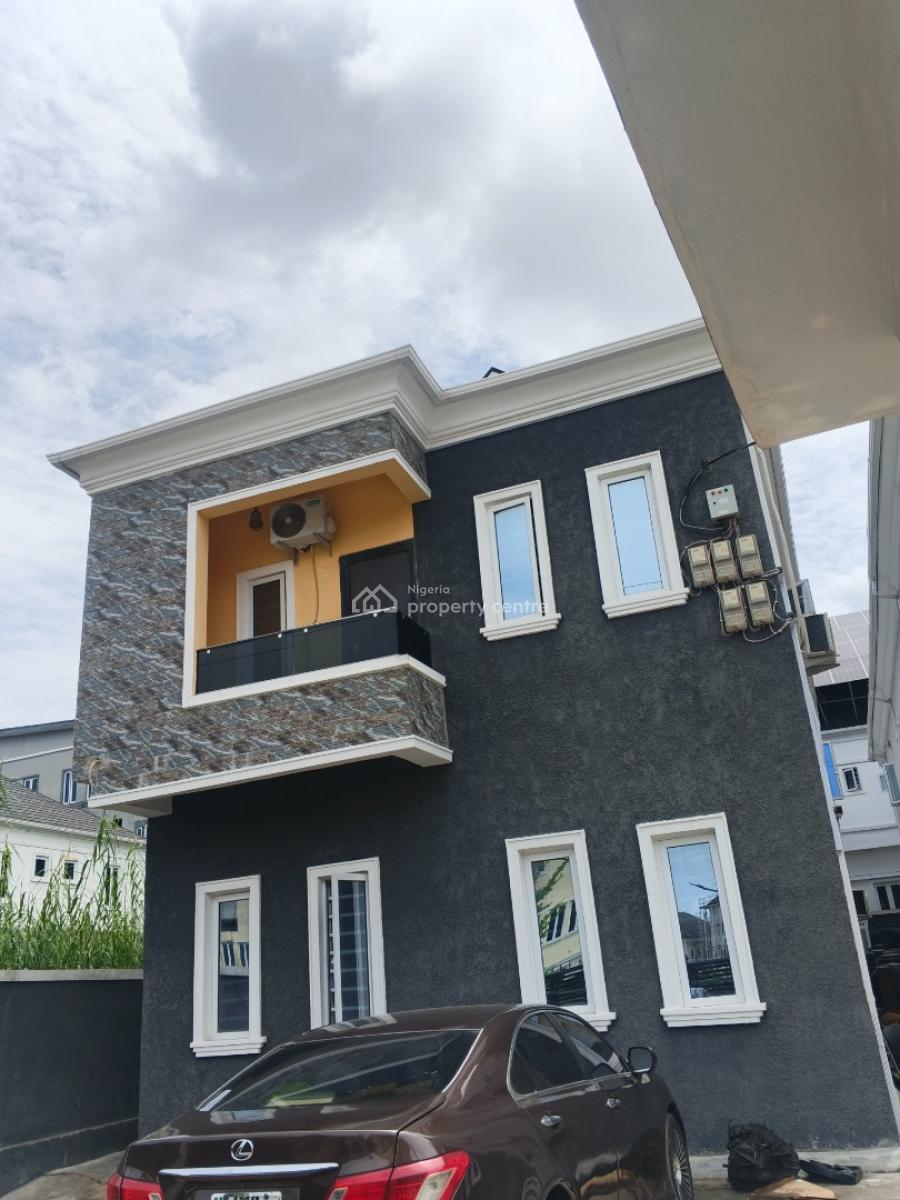 a Lovely 2 Bedroom Flat Upstairs Apartment with a Balcony, Oral Estate By Eleganza, Lekki, Lagos, Flat / Apartment for Rent