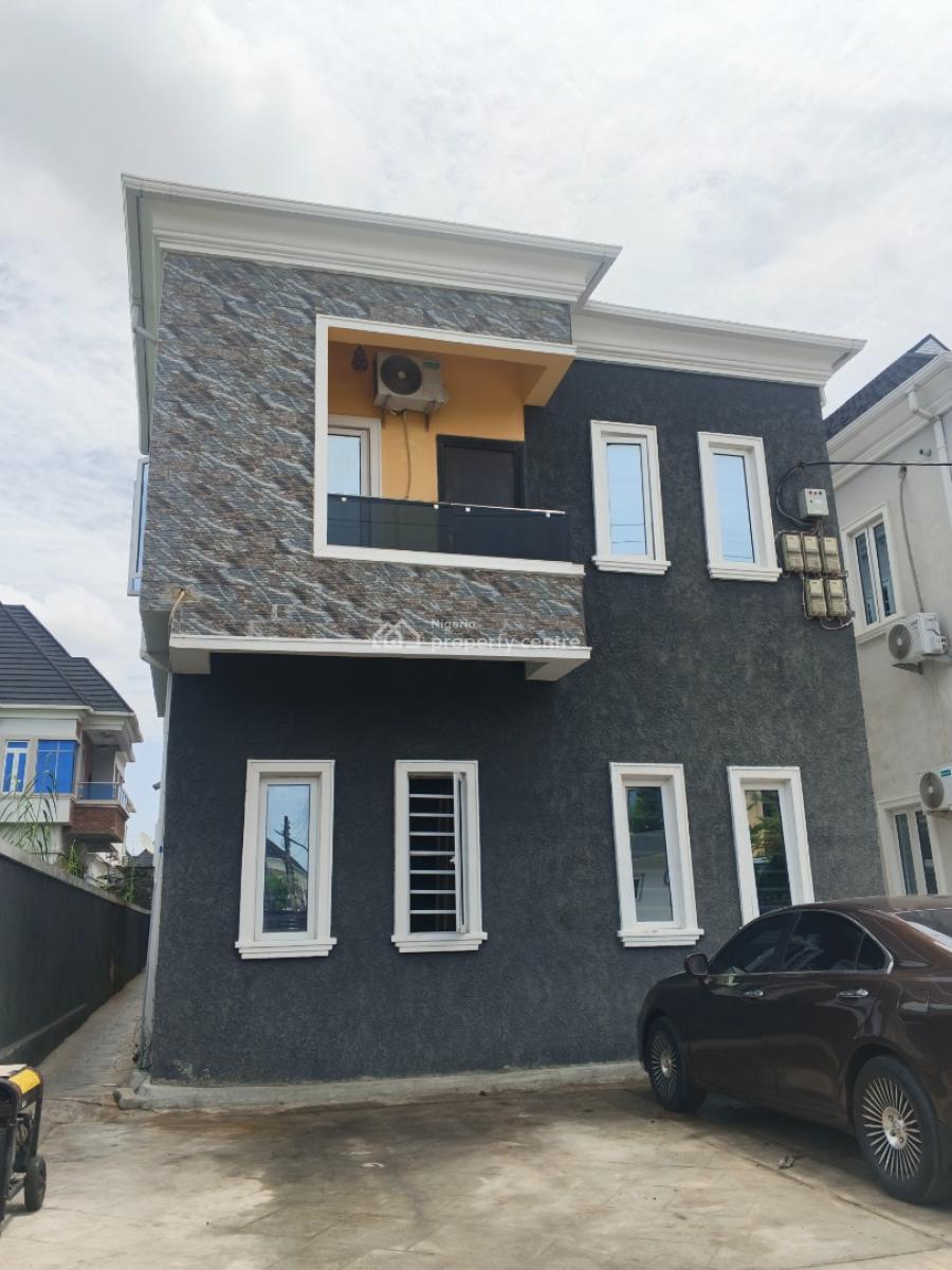 a Lovely 2 Bedroom Flat Upstairs Apartment with a Balcony, Oral Estate By Eleganza, Lekki, Lagos, Flat / Apartment for Rent