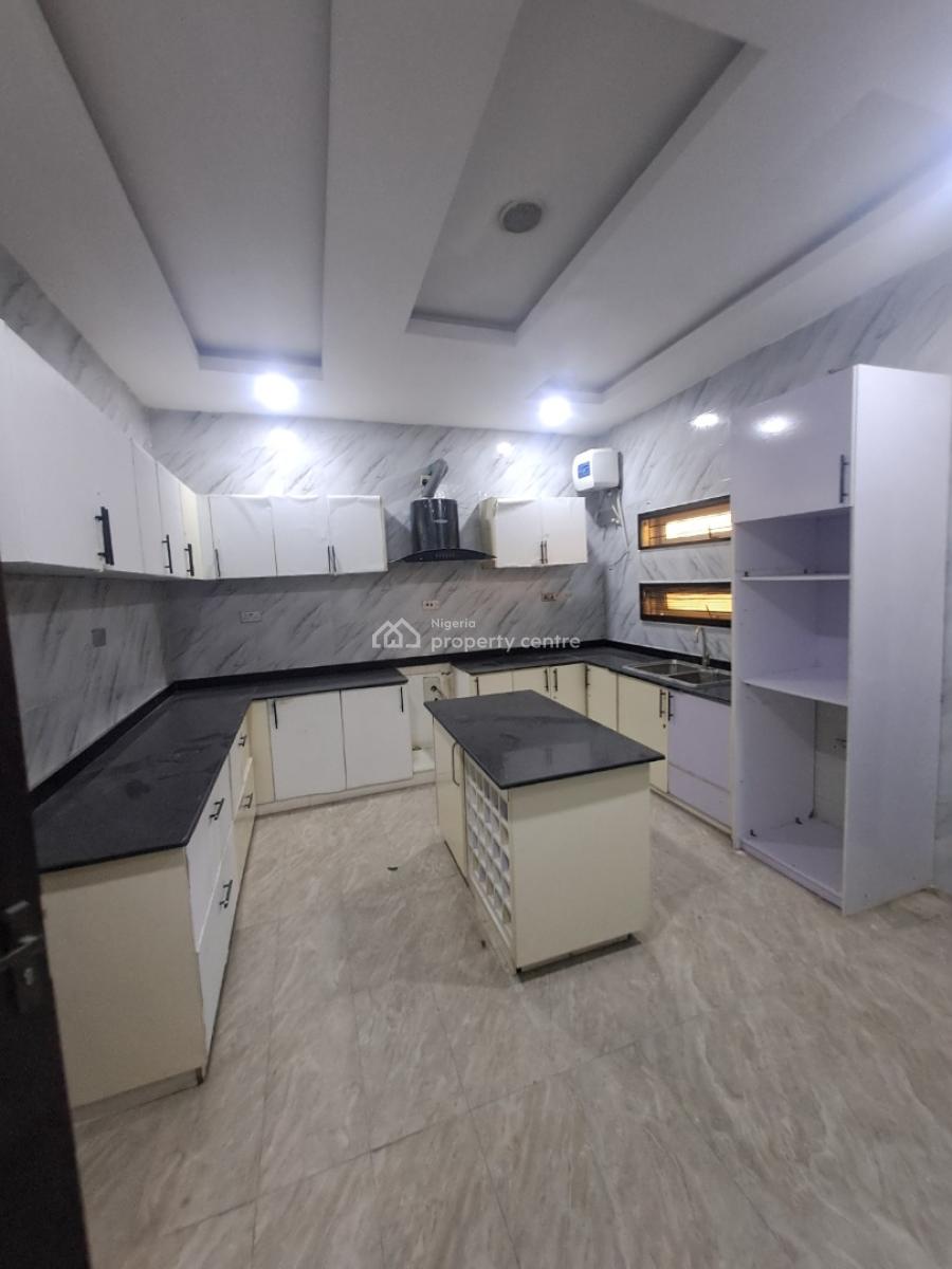 Well Built 4 Bedroom Semi Detached with Bq in a Gated Estate, Agungi, Lekki, Lagos, Semi-detached Duplex for Rent