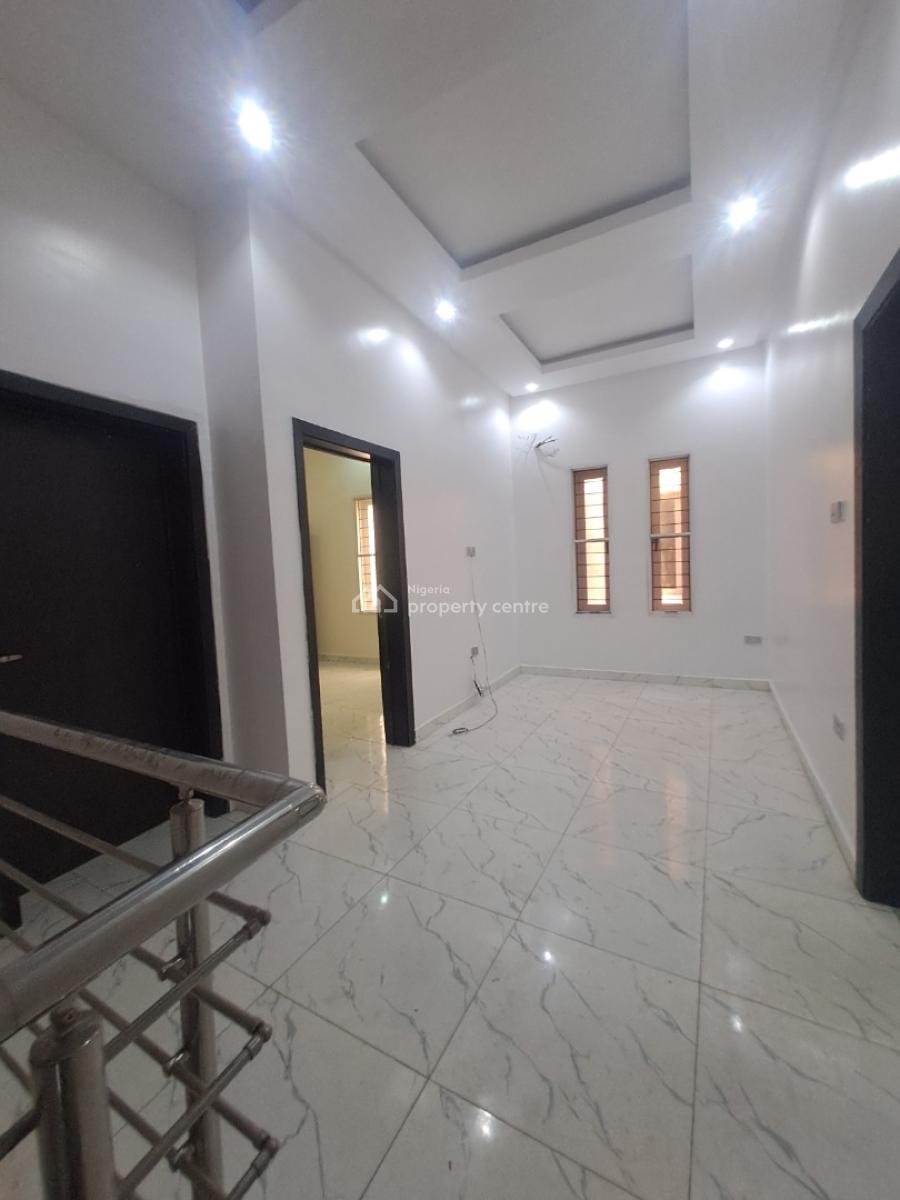 Well Built 4 Bedroom Semi Detached with Bq in a Gated Estate, Agungi, Lekki, Lagos, Semi-detached Duplex for Rent