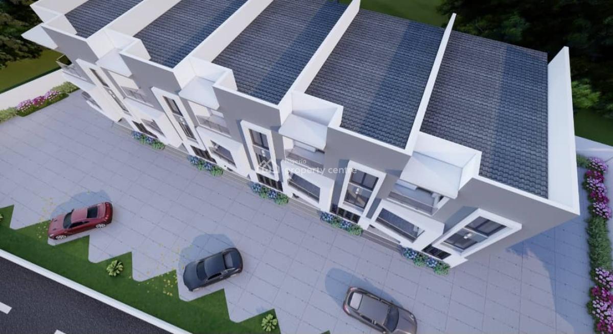 Luxury 4 Bedroom Terrace Duplex with Bq, By Aso Radio Gishiri Nicon Junction, Katampe (main), Katampe, Abuja, Terraced Duplex for Sale