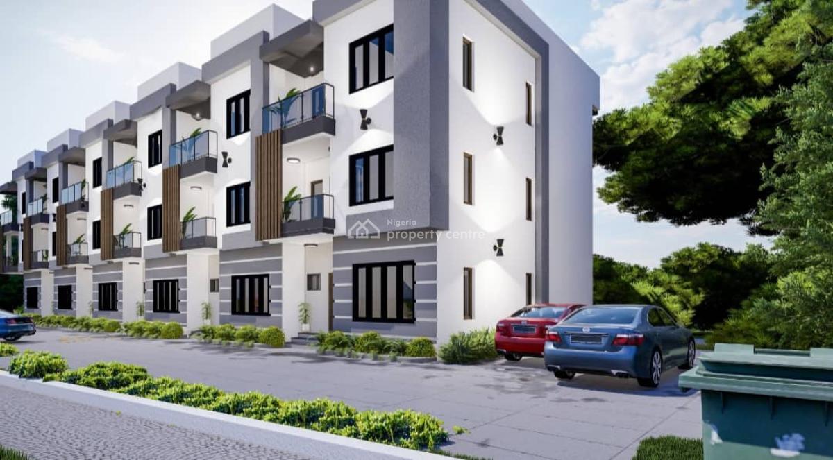 Luxury 4 Bedroom Terrace Duplex with Bq, By Stella Maris School Life Camp, Life Camp, Abuja, Terraced Duplex for Sale