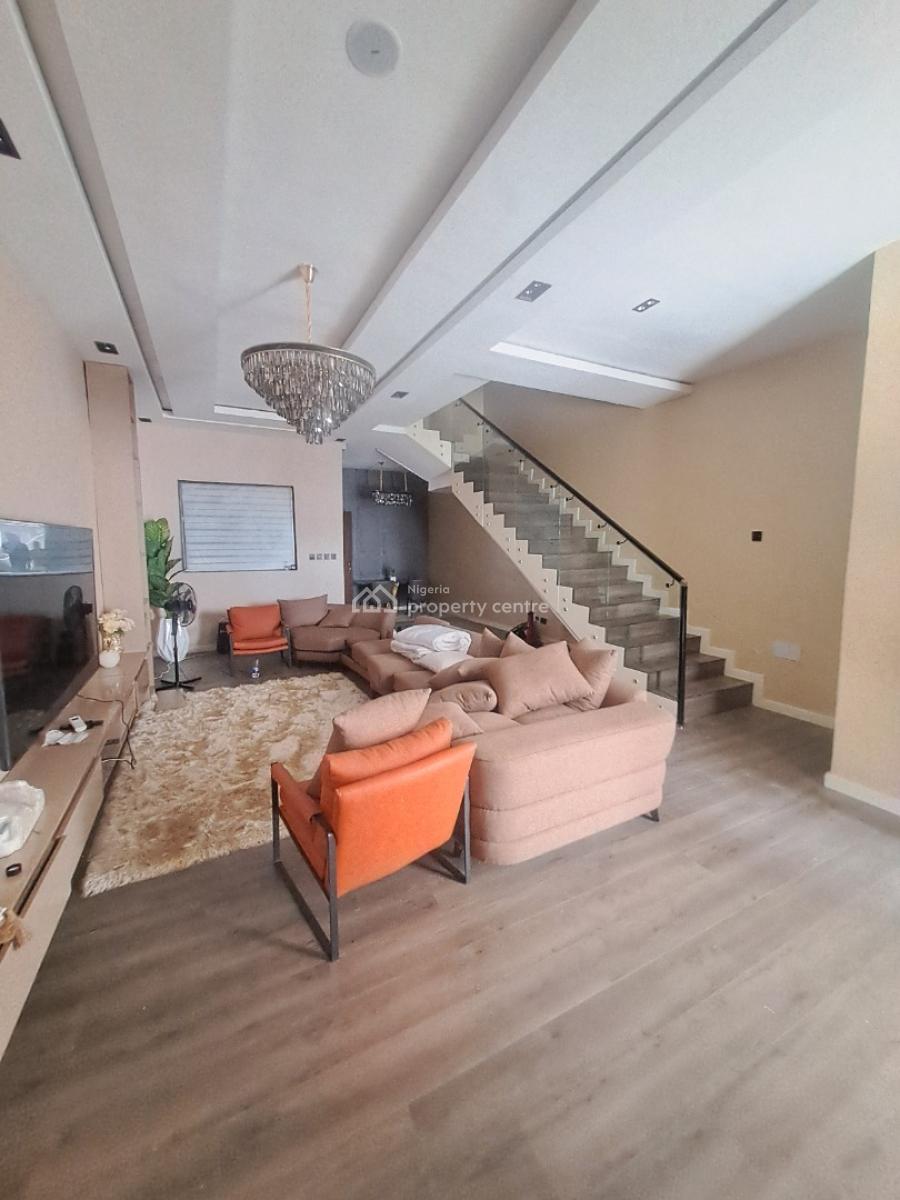 Newly Built 4 Bedroom Terraced with Bq, Pool and Cinema in a Gated Estate, Ikate, Lekki, Lagos, Terraced Duplex for Rent