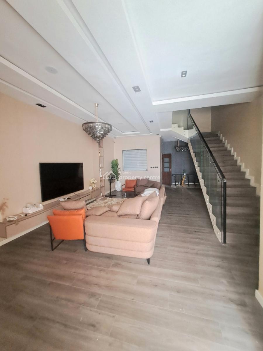 Newly Built 4 Bedroom Terraced with Bq, Pool and Cinema in a Gated Estate, Ikate, Lekki, Lagos, Terraced Duplex for Rent