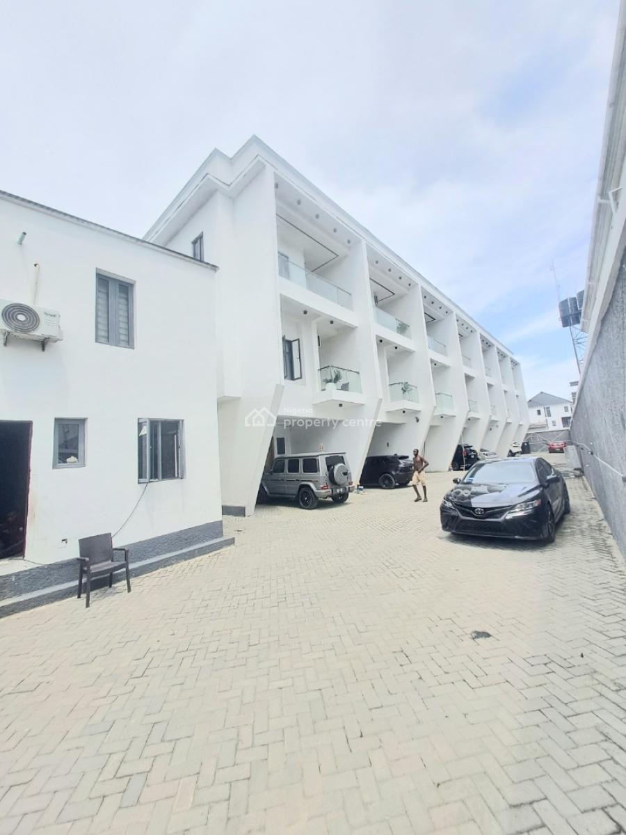 Newly Built 4 Bedroom Terraced with Bq, Pool and Cinema in a Gated Estate, Ikate, Lekki, Lagos, Terraced Duplex for Rent