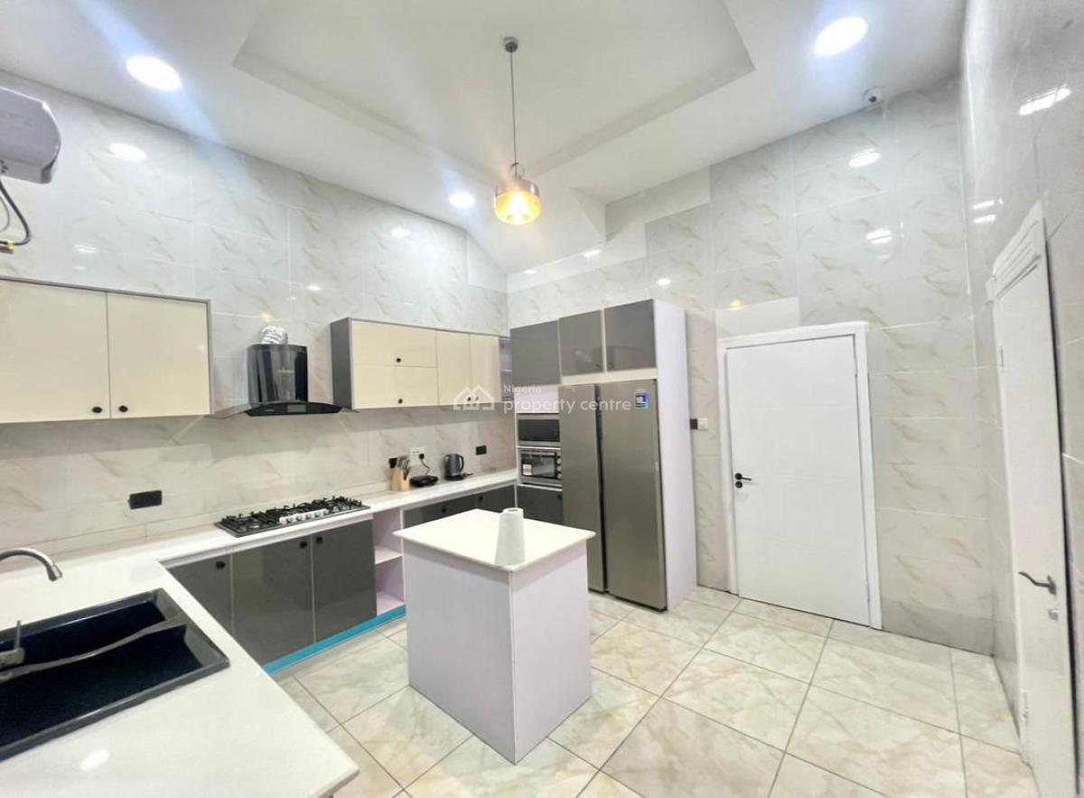 Fully Furnished Four Bedroom Duplex, Chevron, Lekki, Lagos, Detached Duplex for Rent