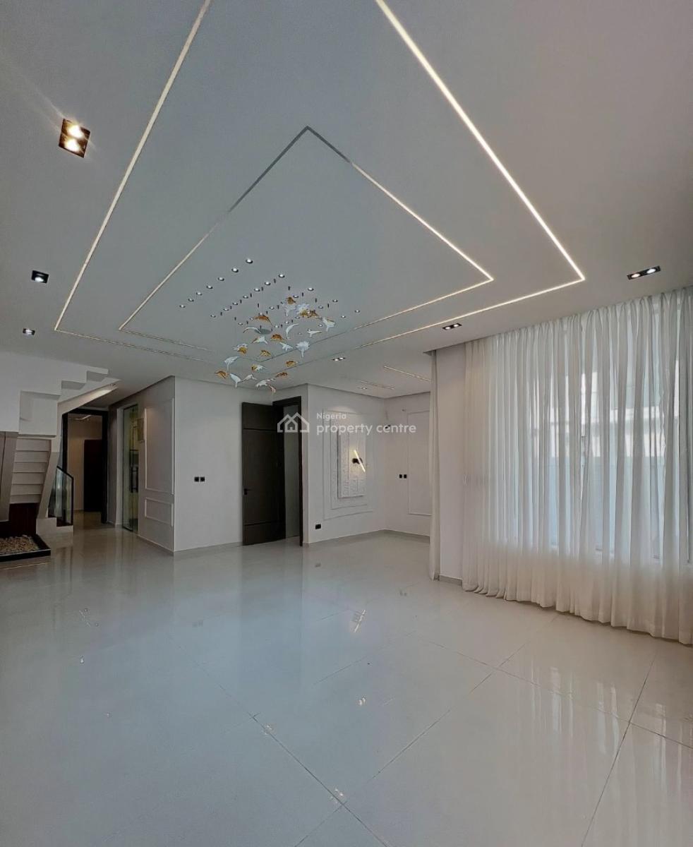 Luxury 5 Bedroom Fully Detached Duplex with Bq, Chevron, Lekki, Lagos, Detached Duplex for Sale
