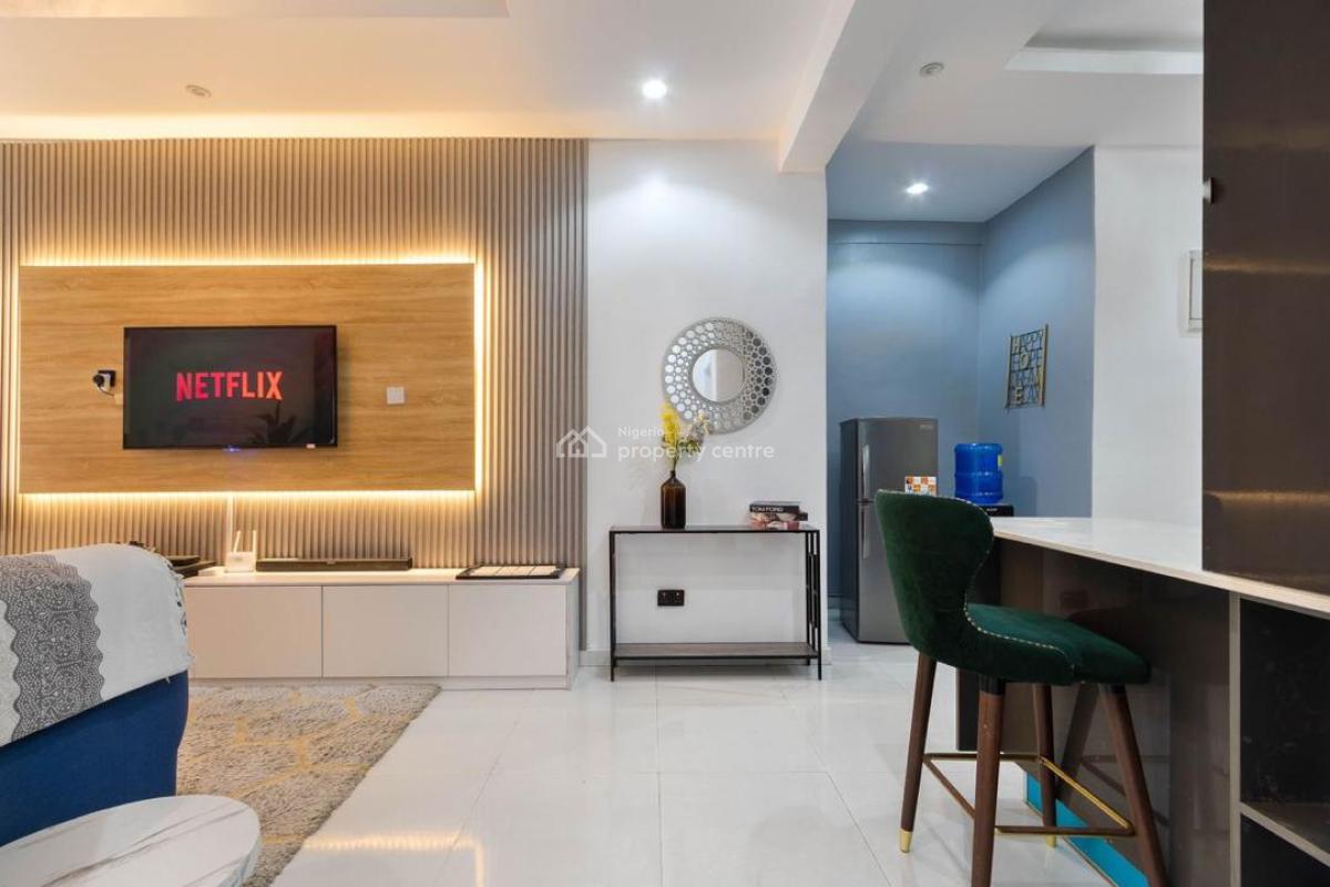 Fully Furnished 2-bedroom First-floor Apartment with Access to a Swimming Pool, Ikate, Ilasan, Lekki, Lagos, Flat / Apartment for Rent