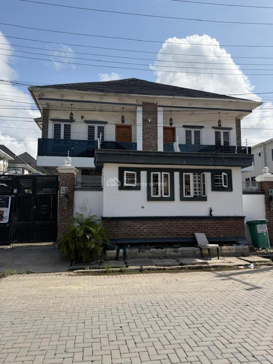 4 Bedroom Semi-detached Duplex with Bq, Osapa, Lekki, Lagos, Semi-detached Duplex for Rent