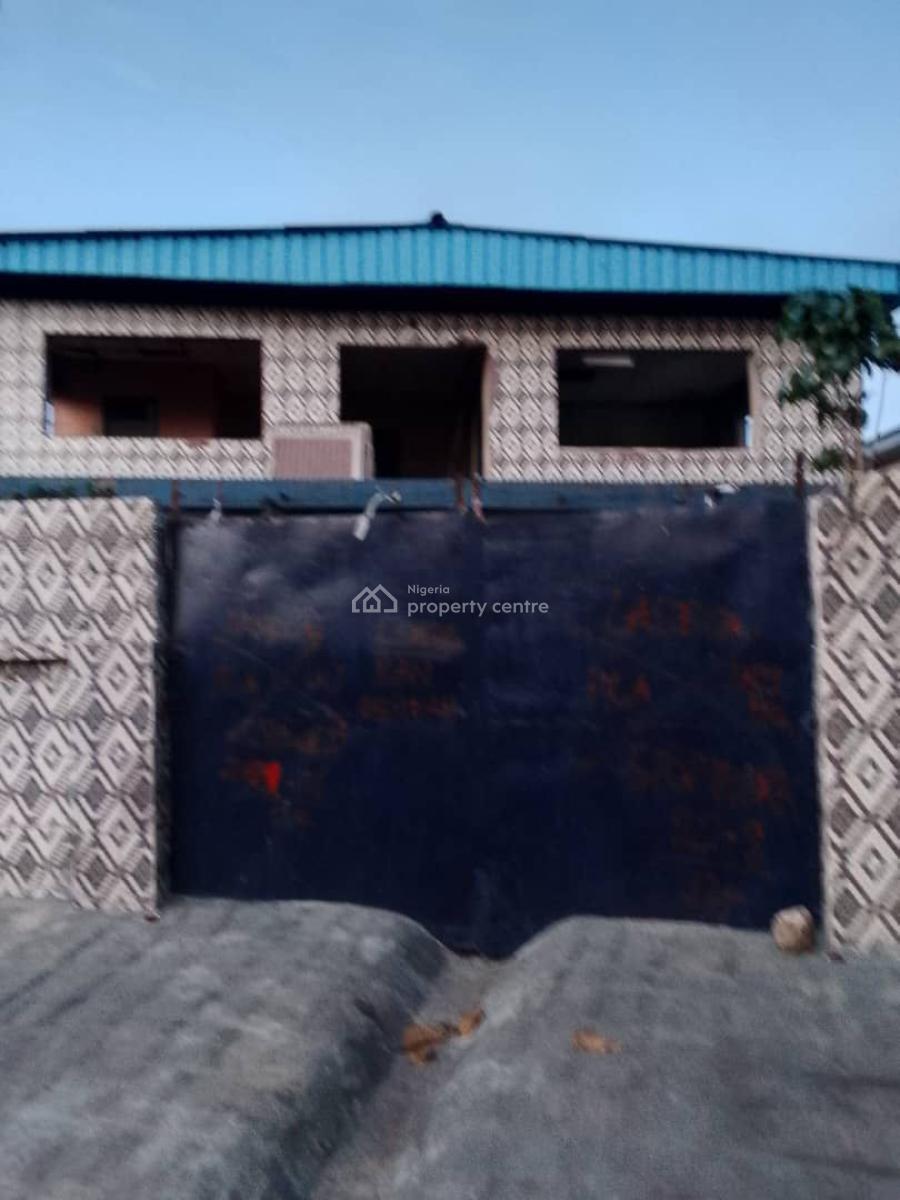 Full Plot of Land with Demolished Building Measuring 616sqm, Adeniyi Jones, Ikeja, Lagos, Warehouse for Sale