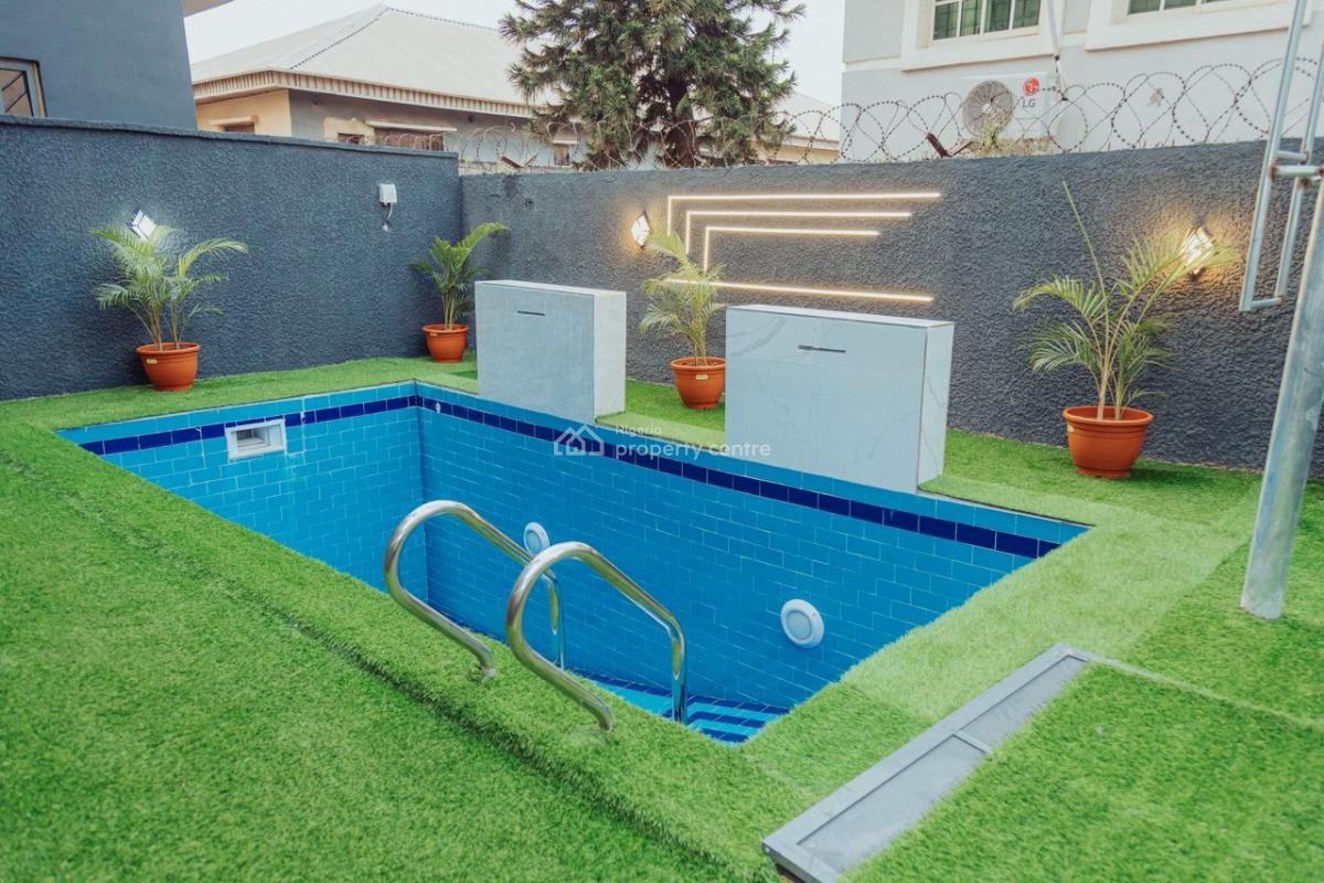 Fantabulous 5 Bedroom Duplex with a Room Bq and Swimming Pool, Gra Phase 2, Magodo, Lagos, Detached Duplex for Sale