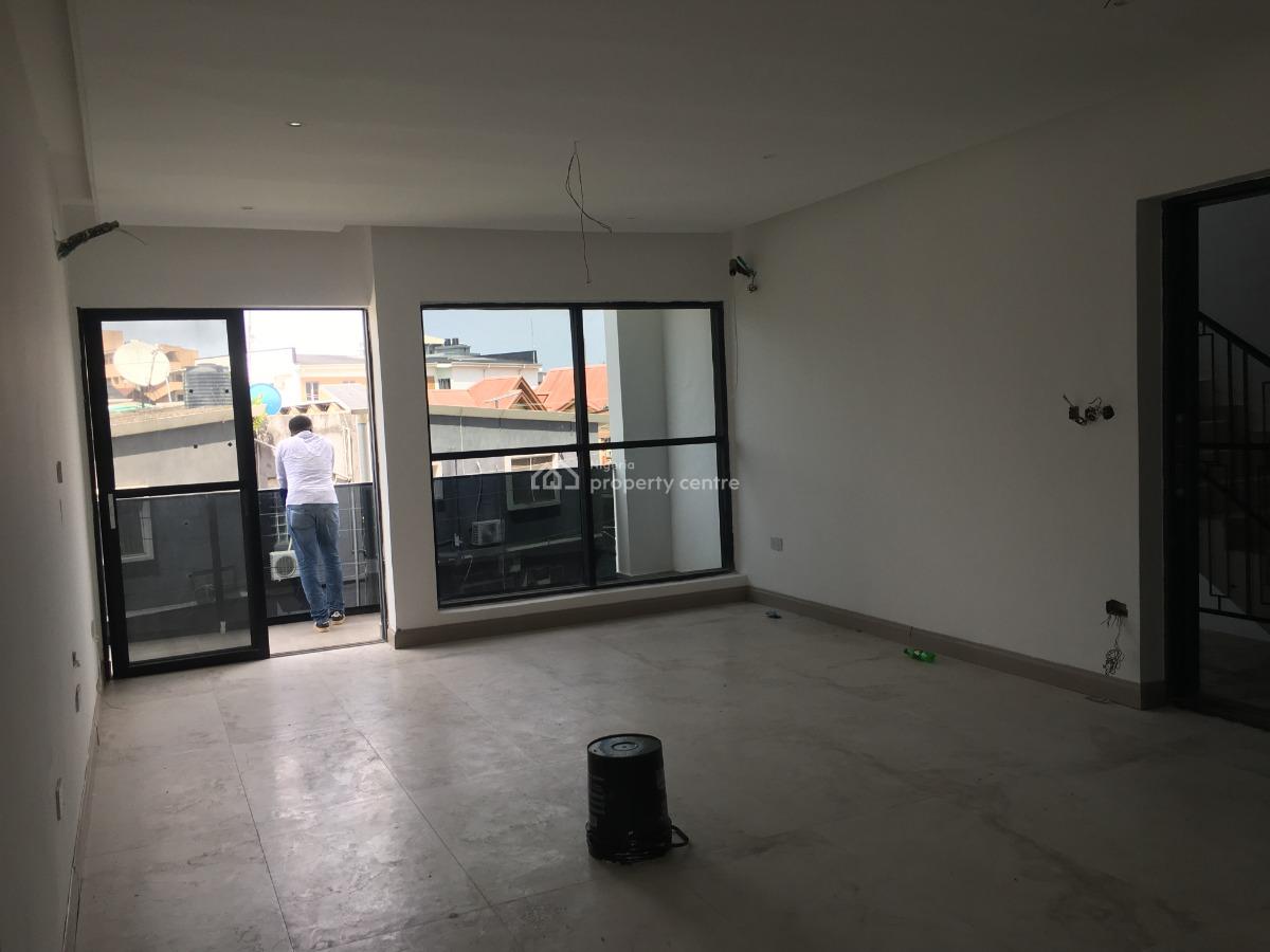 Serviced Newly Built 3 Bedrooms Flat with a Room Bq, Off Allen Avenue Road, Allen, Ikeja, Lagos, Flat / Apartment for Sale