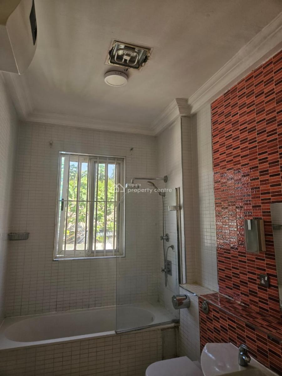 a Well-built Spacious & Serviced 4-bedroom Terrace Duplex + 1bq, Maitama District, Abuja, Terraced Duplex for Rent