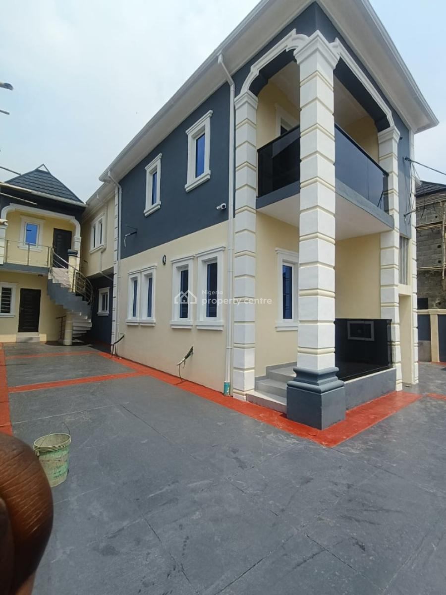 4 Bedroom Duplex with Gazobo, New Oko Oba, Ifako-ijaiye, Lagos, Detached Duplex for Sale
