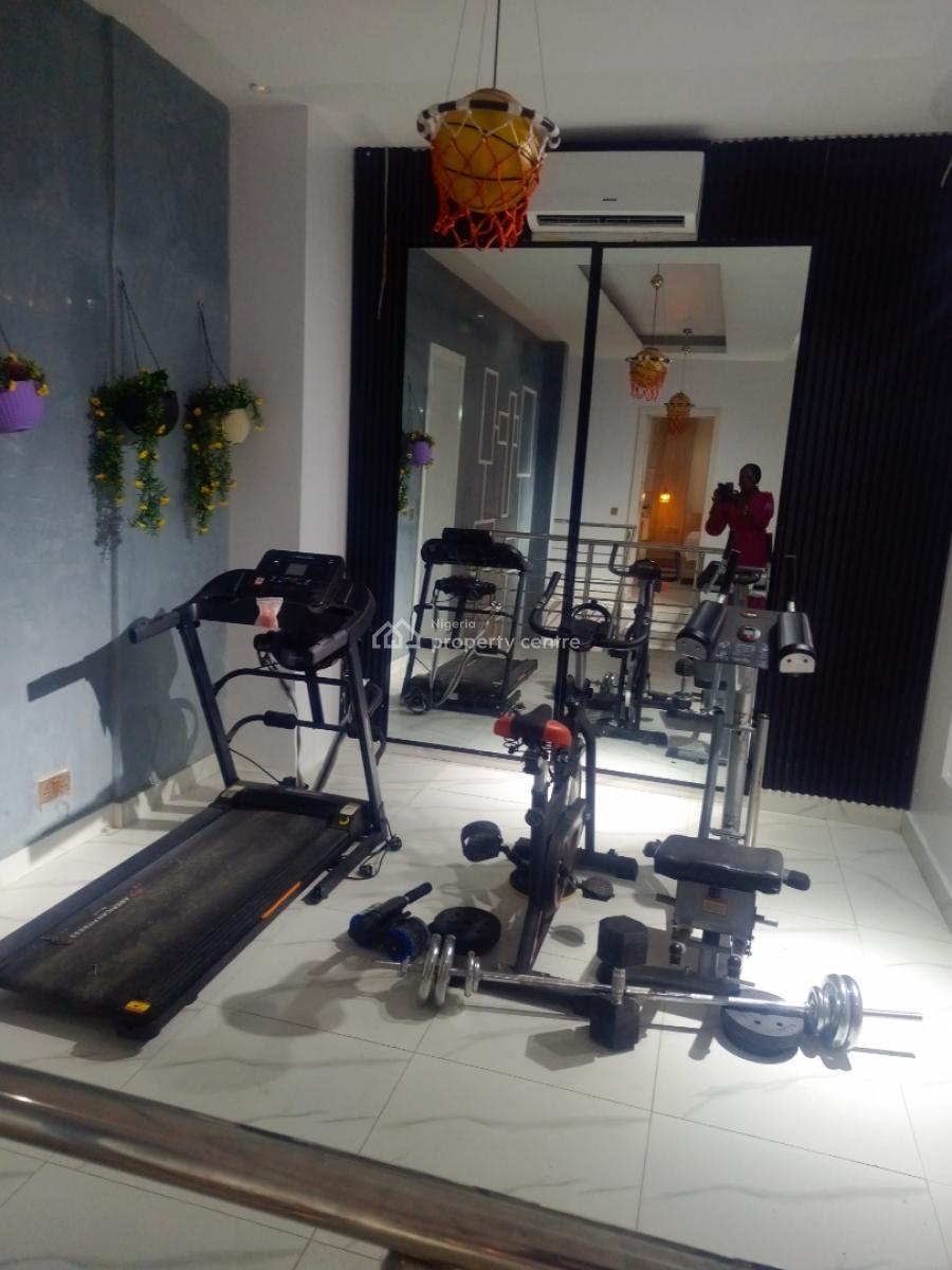 Semi Furnished Four Bedrooms Maisonnette, Icanial Estate, Kis Daniel Street, Nike Gallery Road, Ikate, Lekki, Lagos, Detached Duplex for Rent