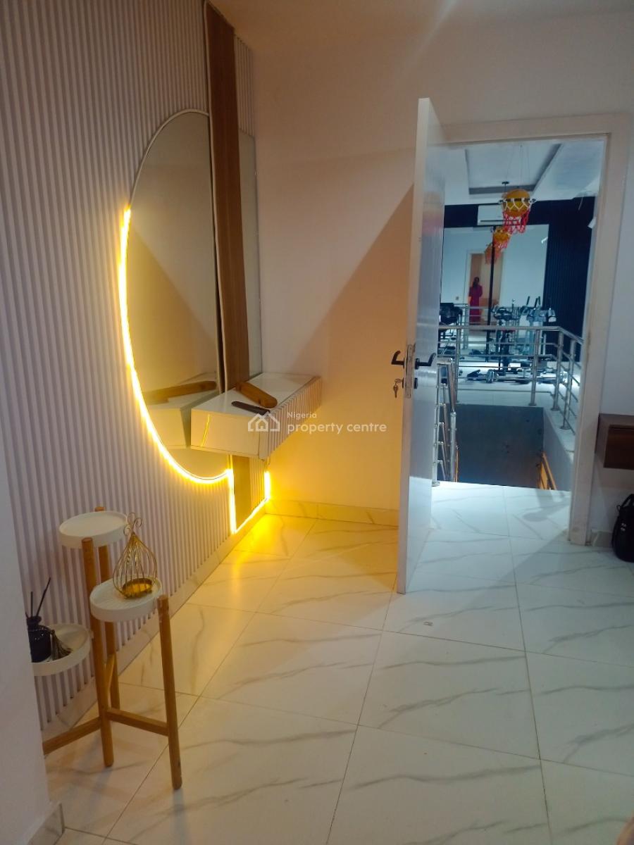 Semi Furnished Four Bedrooms Maisonnette, Icanial Estate, Kis Daniel Street, Nike Gallery Road, Ikate, Lekki, Lagos, Detached Duplex for Rent