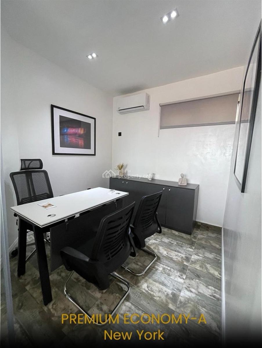4 Units of Fully Furnished Office Spaces in a Good Working Environment, Lekki Phase 1, Lekki, Lagos, Office Space for Rent