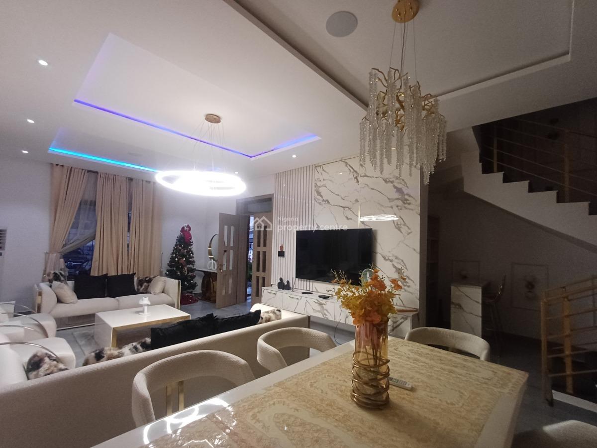 Luxury 5bedroom Fully Detached Duplex with Bq, Off Kunsela Road Ikate Elegushi, Ikate Elegushi, Lekki, Lagos, Detached Duplex for Rent