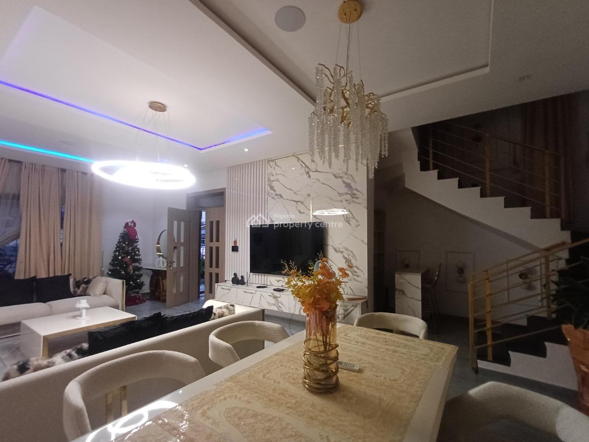 Luxury 5bedroom Fully Detached Duplex with Bq, Off Kunsela Road Ikate Elegushi, Ikate Elegushi, Lekki, Lagos, Detached Duplex for Rent