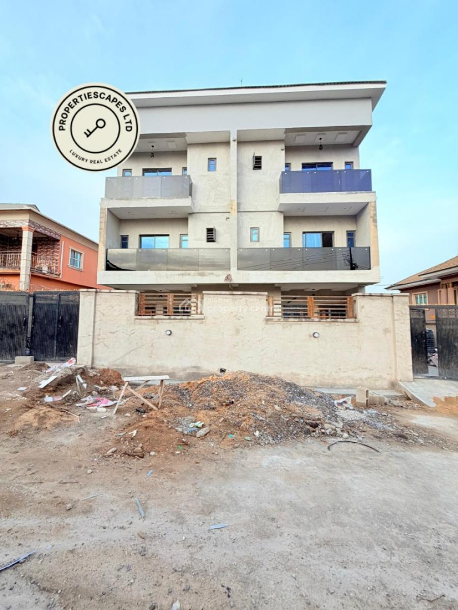 Elegant 4 Bedroom Semi Detached Duplex with Bq in a Secured Estate, Ogba, Ikeja, Lagos, Semi-detached Duplex for Sale