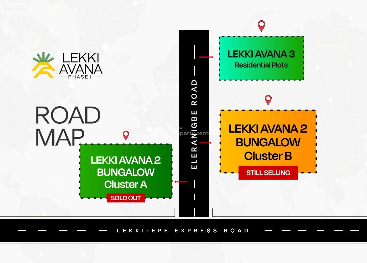 Hottest Luxury 4 Bedroom Bungalows in Ibeju Lekki Right Now, Lekki Avanna 2, Eleranigbe, Ibeju Lekki, Lagos, Detached Bungalow for Sale