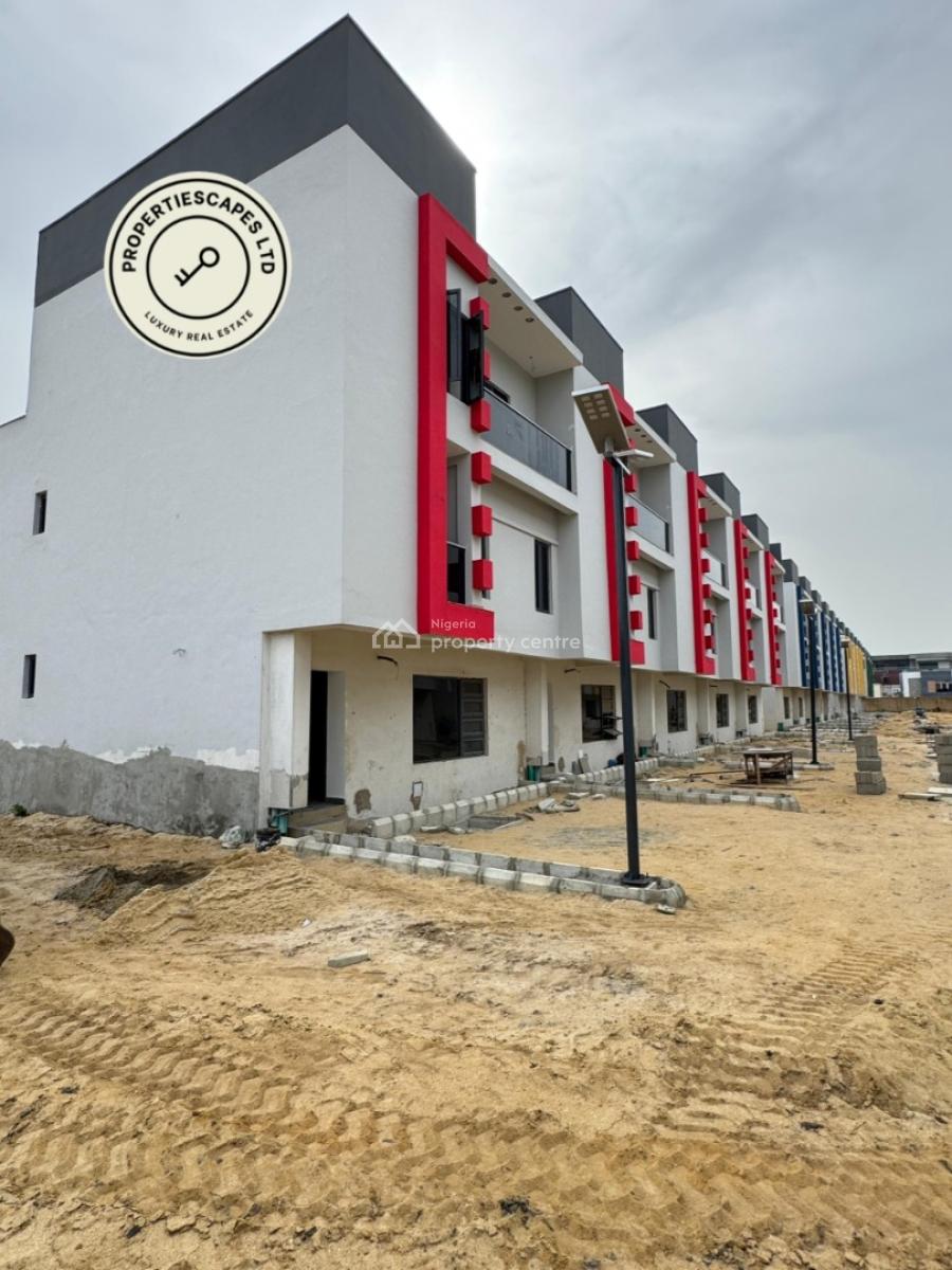Very Spacious 4 Bedroom Terrace Duplex with Bq, Communal Swimming Pool, Gra, Ogudu, Lagos, Terraced Duplex for Sale